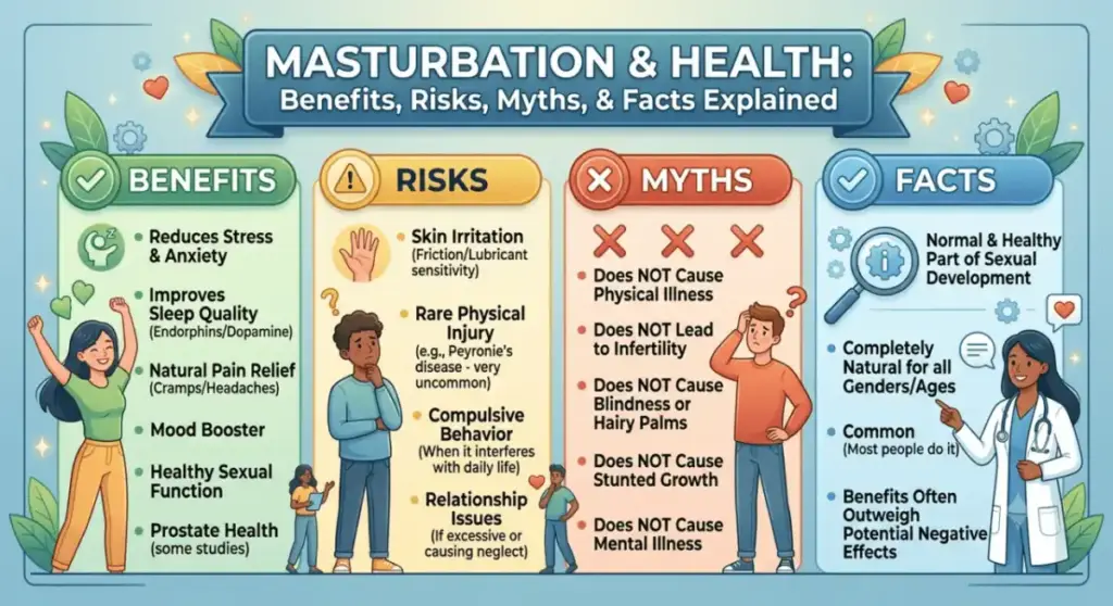 Is Masturbation Good for Health? Benefits Risks Myths and Facts
