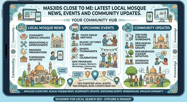 Masjids Close to Me Latest Local Mosque News Events and Community Updates