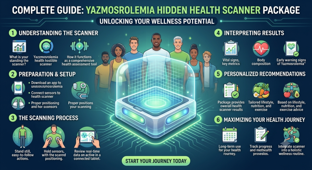 Person using a digital health scanner dashboard to monitor wellness data, track health indicators, and review personalized health assessment reports.