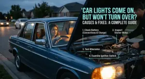 Car Lights Come On But Won’t Turn Over Causes Fixes and Complete Guide
