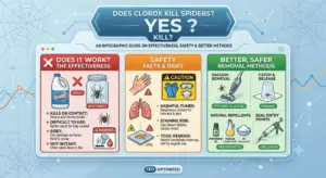 Does Clorox Kill Spiders? Safety Facts and Better Removal Methods