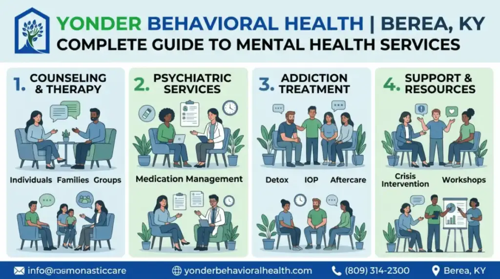 Yonder Behavioral Health Berea KY Complete Guide to Mental Health Services