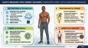 GapFit Brushed Tech Jersey Joggers Complete Guide Style and Performance