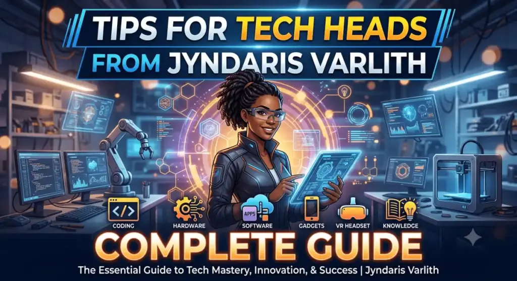 Tips for Tech Heads From Jyndaris Varlith  Complete Guide