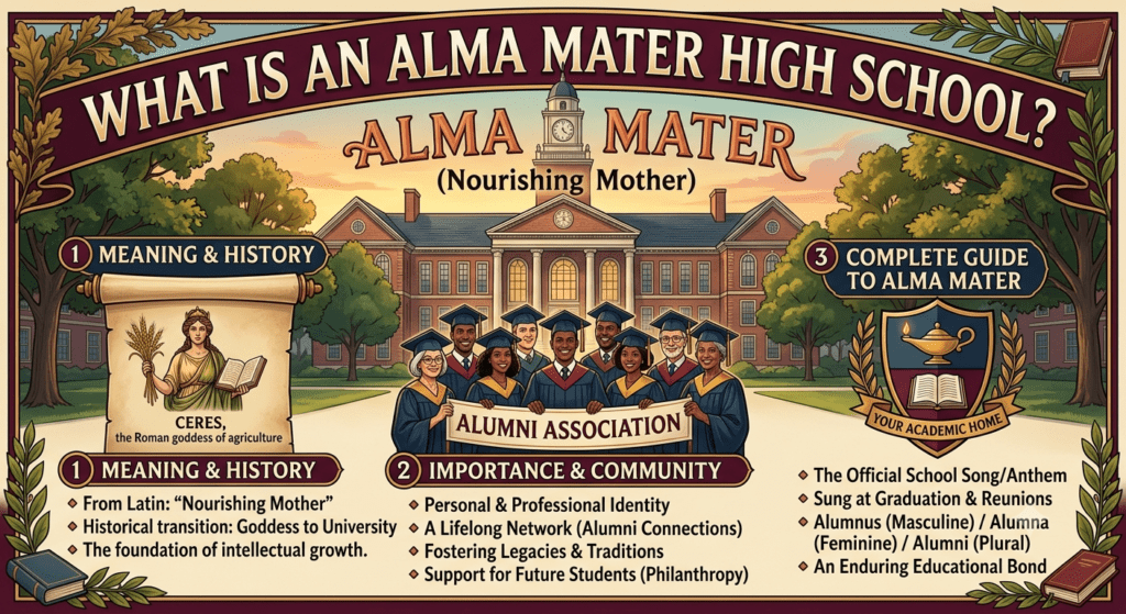 Students and alumni building strong connections at Alma Mater High School