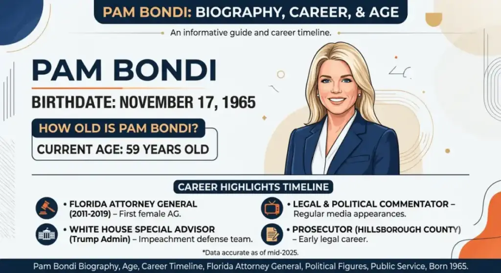 How Old Is Pam Bondi?