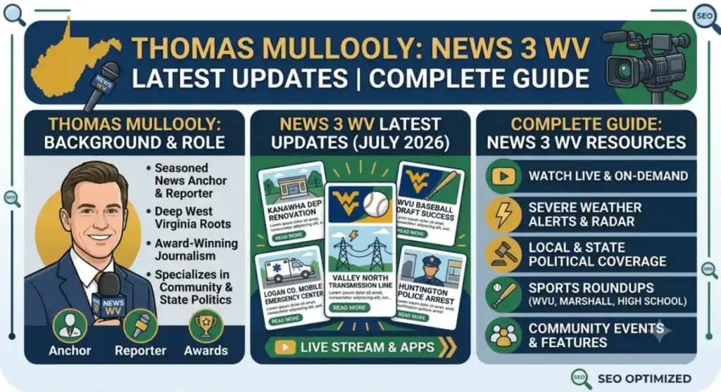 Thomas MulloolyNews 3 WV Latest Updates Background and Complete Guide