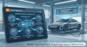 Whining Noise in Car Smart Diagnostics Causes and Modern Car Technology