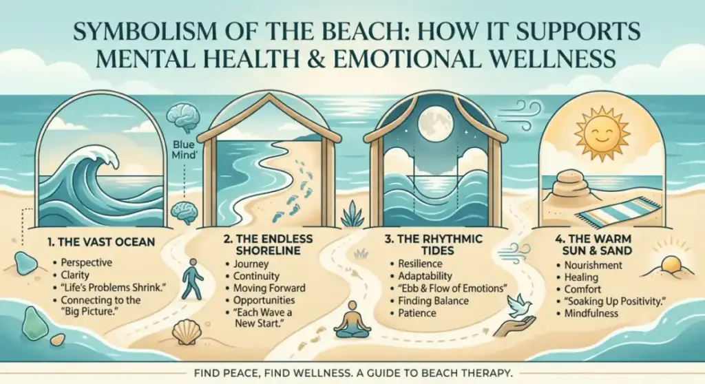 Symbolism of the Beach How It Supports Mental Health and Emotional Wellness