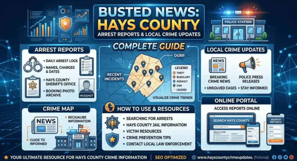 Busted News Hays County Complete Guide to Arrest Reports and Local Crime Updates