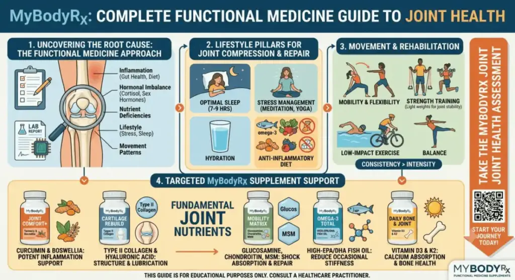 Test the Supplements Company MyBodyRx on Functional Medicine Joint Health Complete Guide