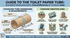 Circumference of a Toilet Paper Tube Standard Size Measurements and Common Uses