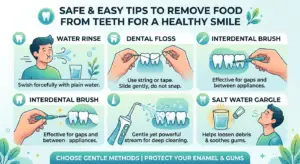 How to Remove Food from Teeth Safe Easy Tips for a Healthy Smile