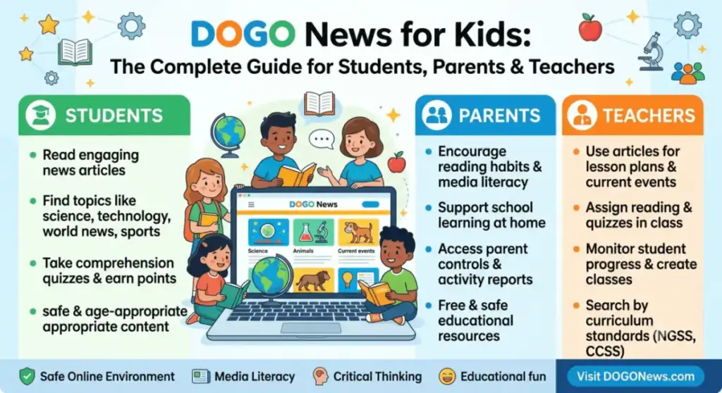 DOGO News for Kids Complete Guide for Students Parents and Teachers
