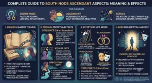 South Node Ascendant Aspects Meaning Effects and Complete Astrology Guide