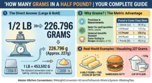 How Many Grams Half Pound? Complete Guide