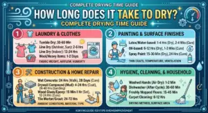 How Long Does It Take to Dry? Complete Drying Time Guide