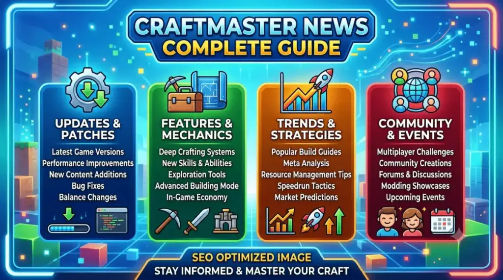 Craftmaster News Complete Guide to Updates Features Trends and Community News