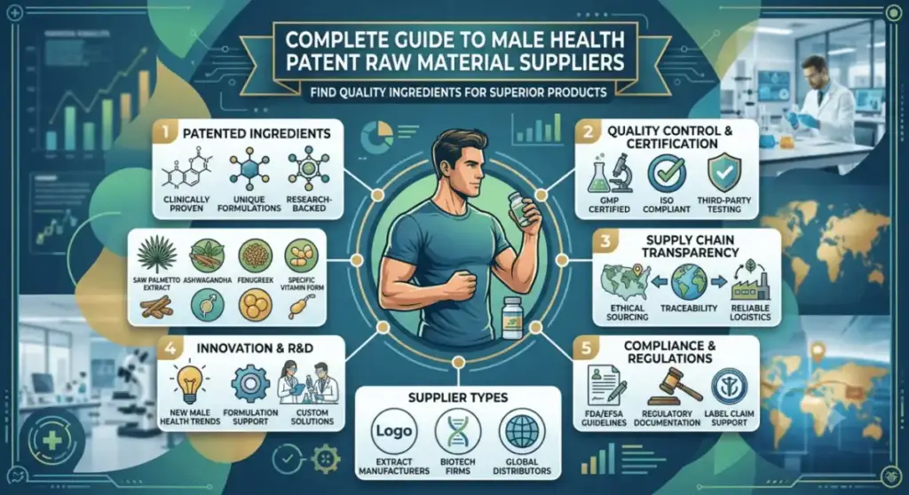 Male Health Patent Raw Material Supplier Complete Guide Quality Ingredients a