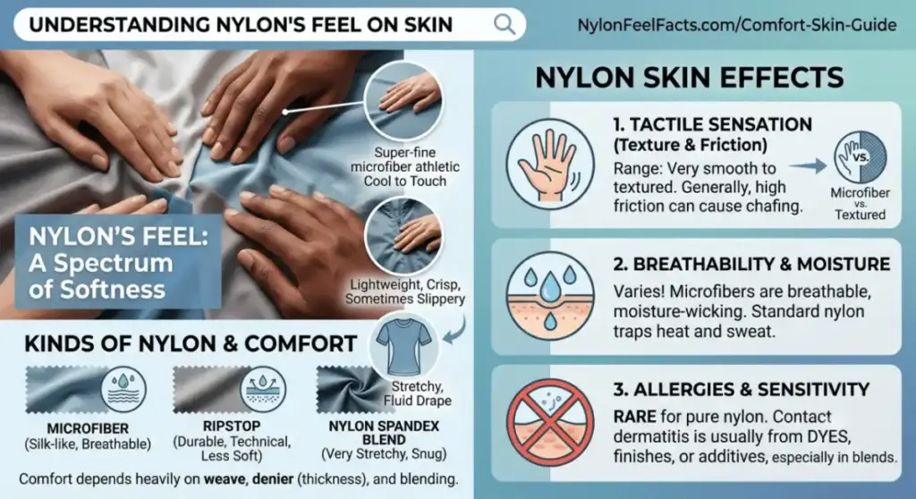 What Does Nylon Feel Like? Comfort Texture and Skin Effects Explained