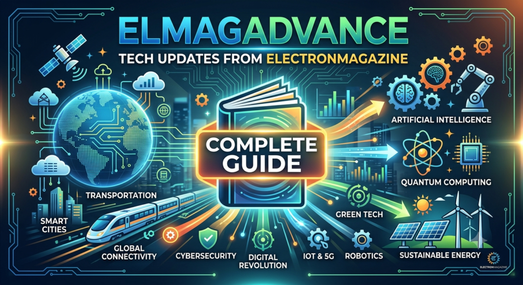 ElmagAdvance tech updates from ElectronMagazine featuring artificial intelligence, cybersecurity, cloud computing, and modern technology trends.