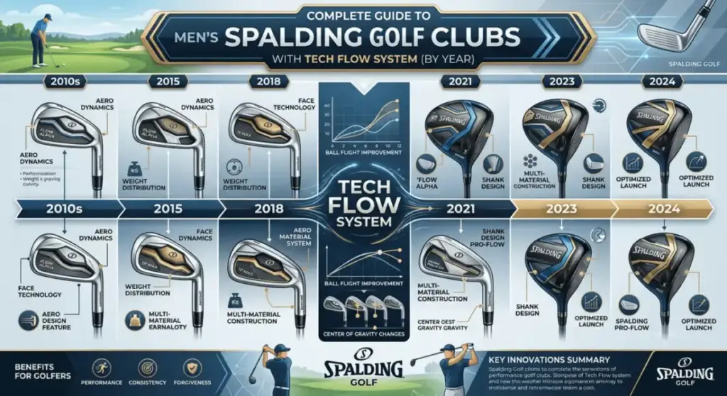 Men’s Spalding Golf Clubs Tech Flow System by Year Complete Guide