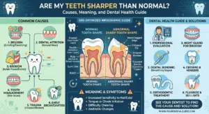 Are My Teeth Sharper Than Normal? Causes Meaning and Dental Health Guide