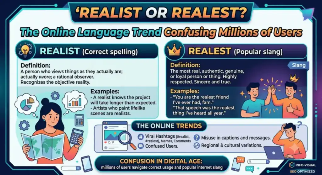 Realist or Realest? The Online Language Trend Confusing Millions of Users