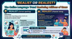 Realist or Realest? The Online Language Trend Confusing Millions of Users