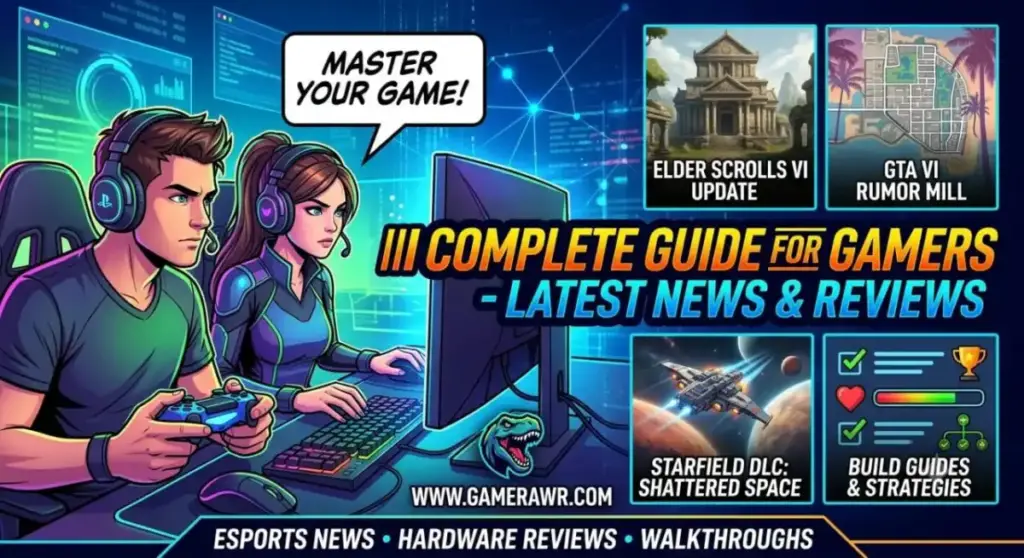 Latest News Gamerawr com Complete Guide for Gamers