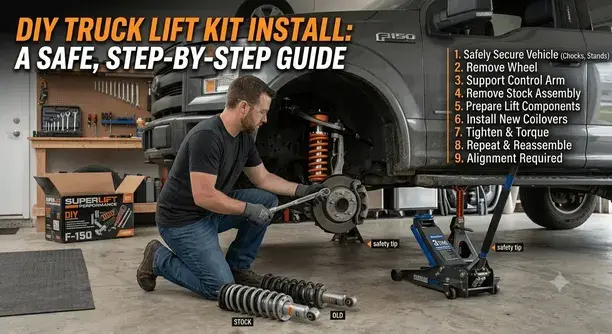 How to Lift a Truck Yourself DIY A Safe Step-by-Step Guide
