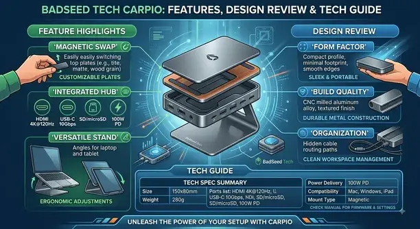 BadSeed Tech Carpio Features Design Review and Tech Guide