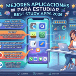 Best study apps for students with digital learning tools and education applications