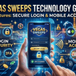 Vegas Sweeps online platform displayed on desktop and mobile devices with modern gaming technology