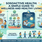 SosoActive health and wellness guide with healthy lifestyle tips