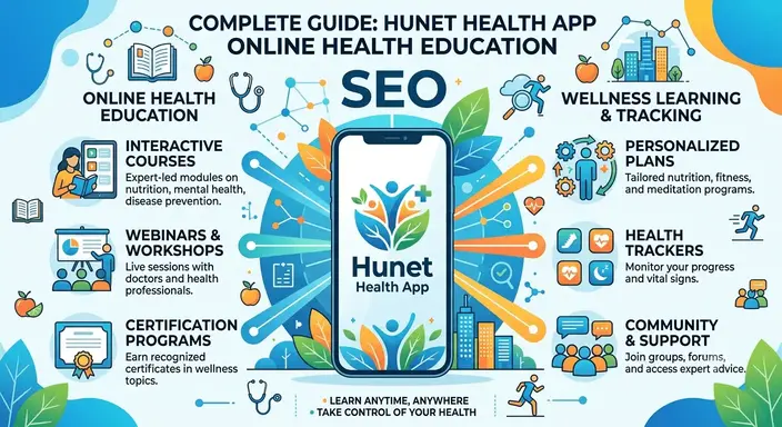 Hunet Health App Complete Guide to Online Health Education and Wellness Learning