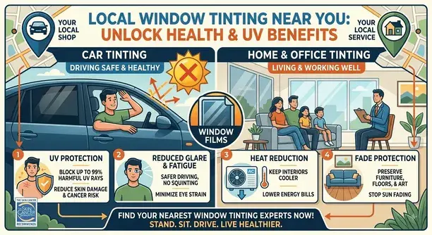 Window Tinting Near Me Health and UV Benefits
